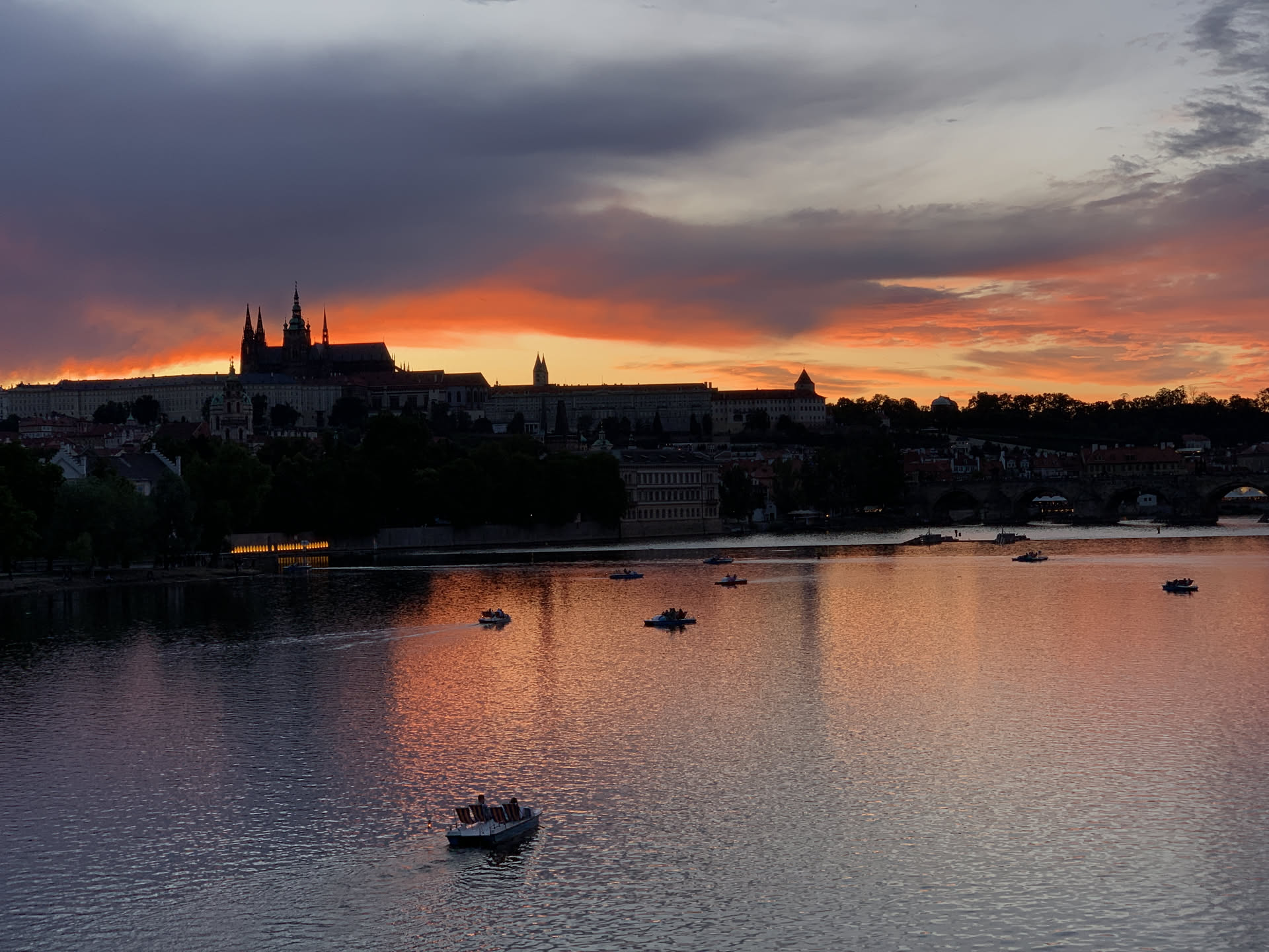 Random images from Prague over the last year