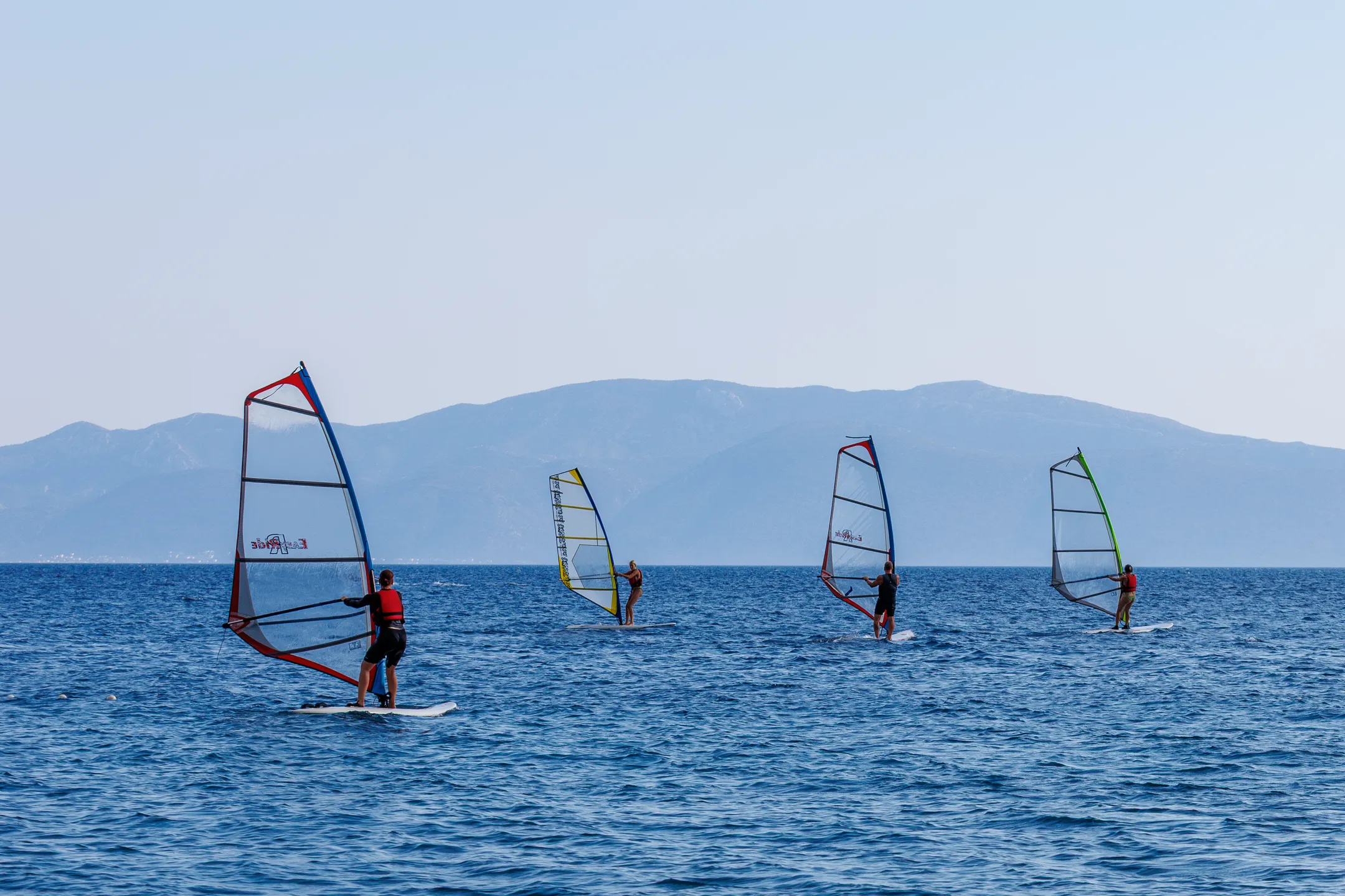 Windsurfing, south of Croatia
